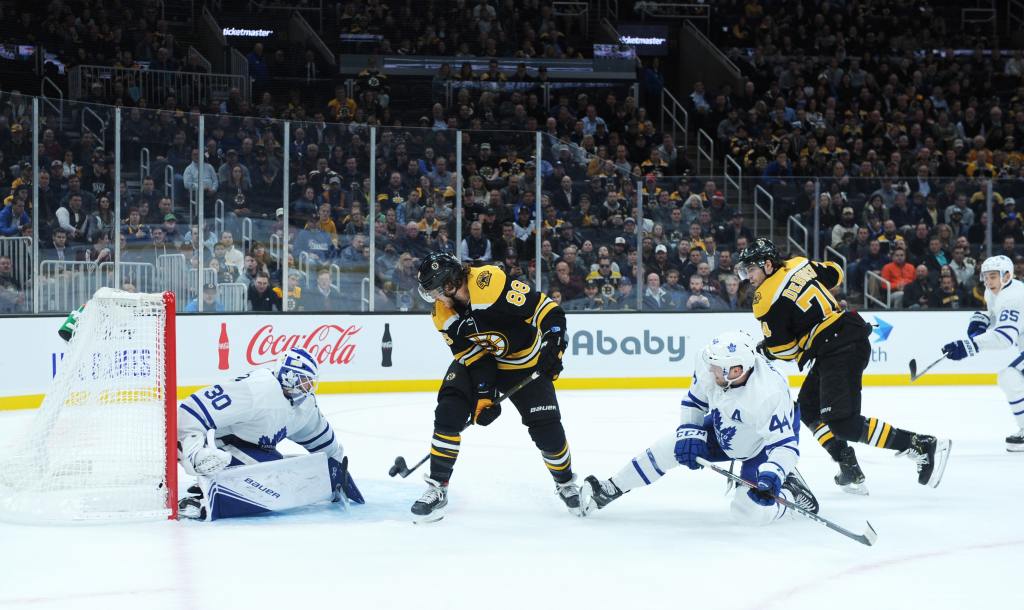 David Pastrnak Scores Highlight-reel Goal In 4-2 Win Over Leafs