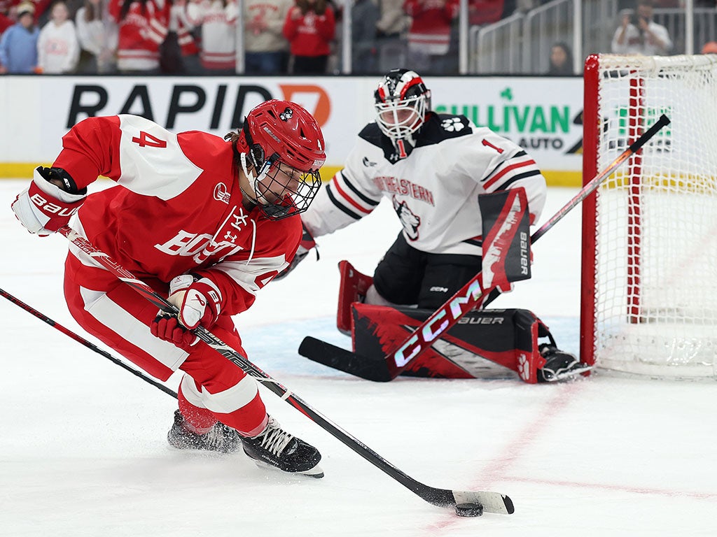 The Beanpot is headed back to Huntington Avenue Northeastern beats Boston University 40 in