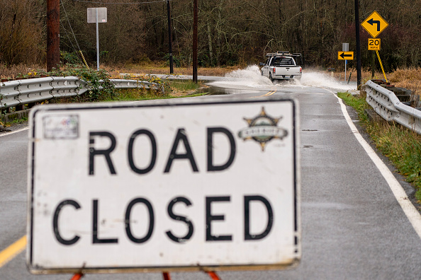 Atmospheric River Conditions In Pacific Northwest Brings Heavy Rains And Flooding To Region