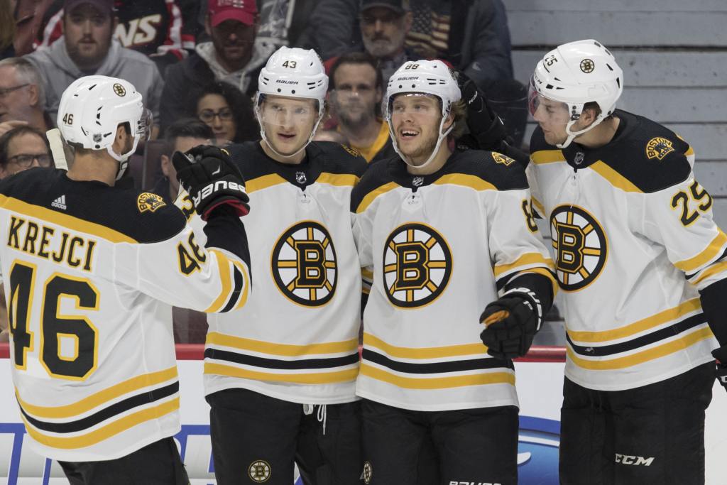 David Pastrnak Leads Way For Bruins In 4-1 Win Over Senators