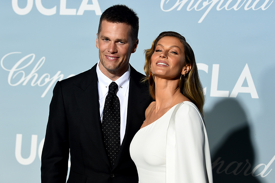 Tom Brady and Gisele Bündchen attend the 2019 Hollywood For Science Gala at Private Residence on February 21, 2019 in Los Angeles, California. (Photo by Kevin Winter/Getty Images)