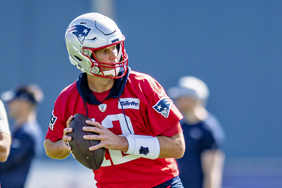 Tom Brady - NFL: New England Patriots-Training Camp