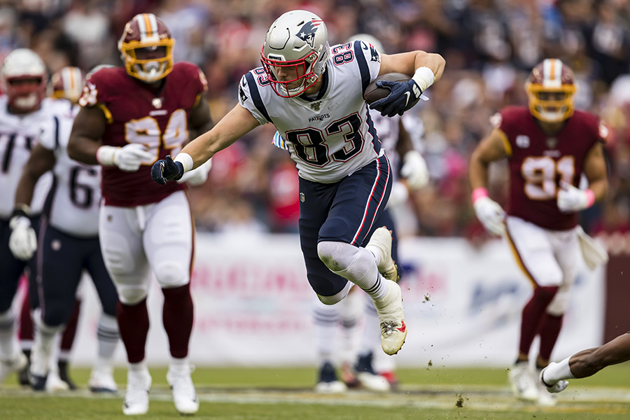 Matt LaCosse has decided to opt out of the 2020 season, becoming the eighth Patriot to do so. (Photo by Scott Taetsch/Getty Images)