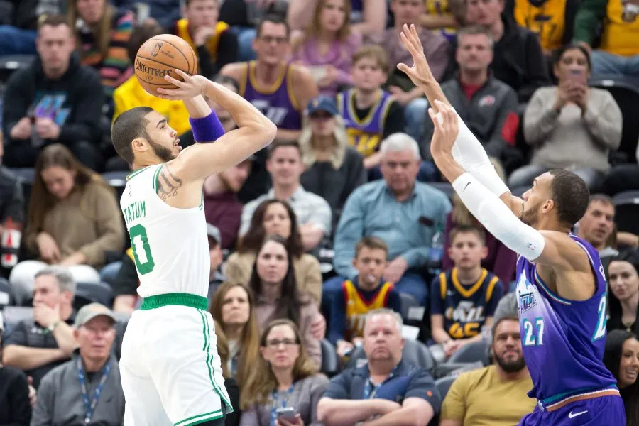 Jayson Tatum has grown two inches in height, according to Brad Stevens. (Russell Isabella-USA TODAY)