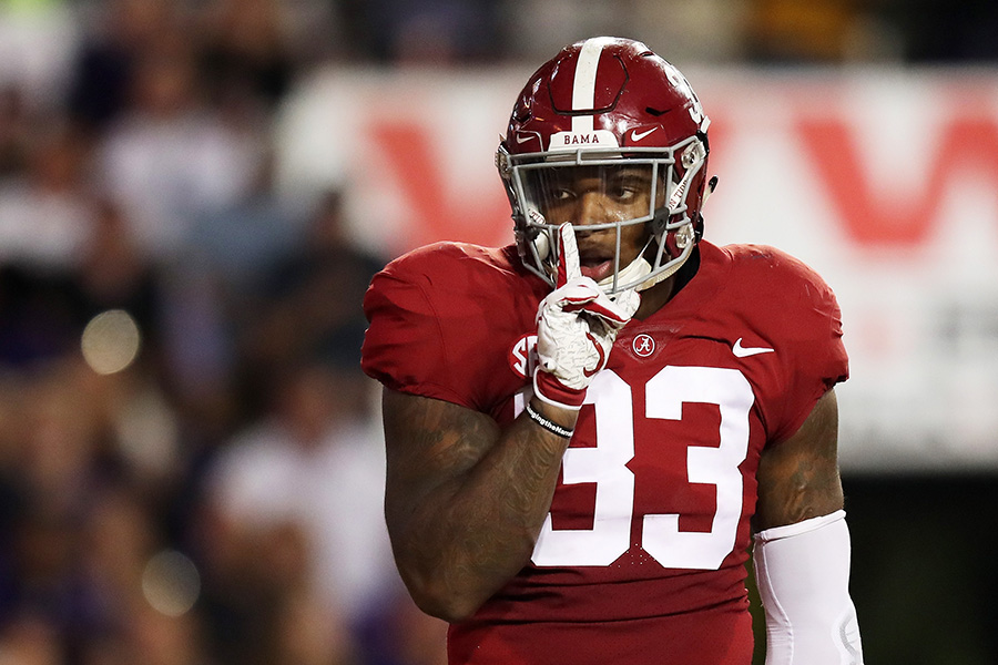 Patriots select linebacker Anfernee Jennings from Alabama with 87th ...