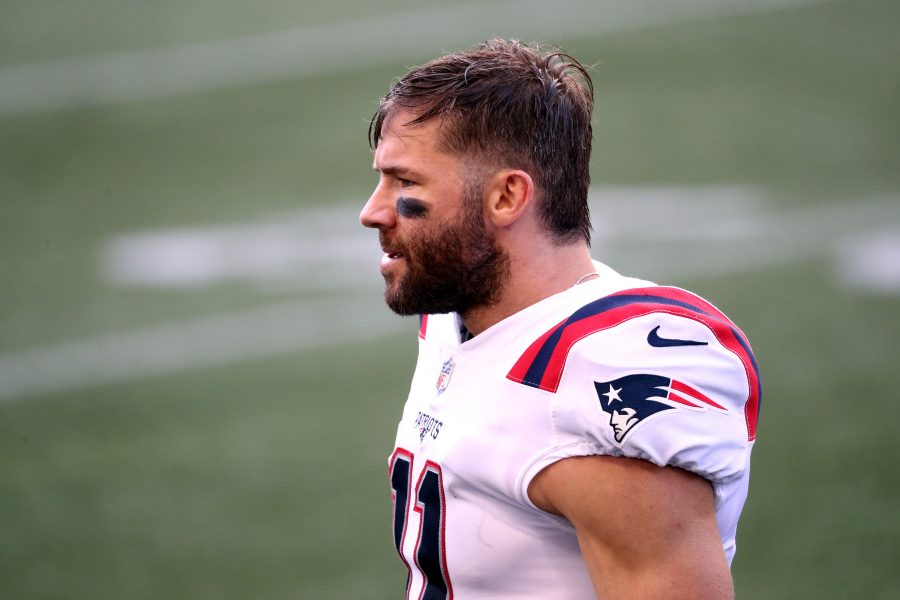 Whenever Julian Edelman returns to practice, the clock starts ticking for the Patriots to activate him. (Photo by Abbie Parr/Getty Images)