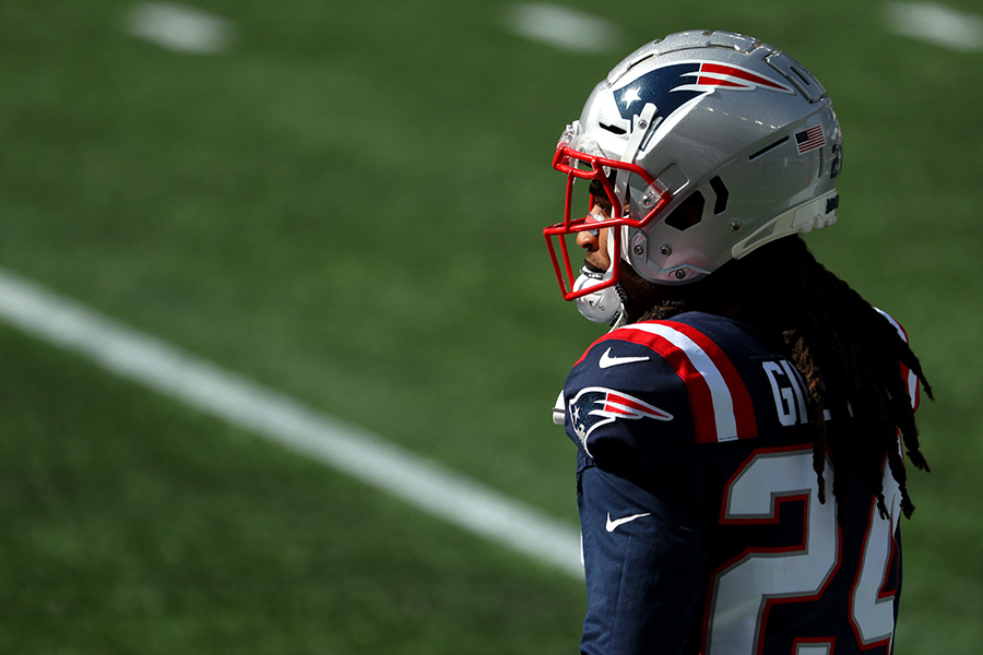 Bill Belichick said he wasn't aware of any trade offers for Stephon Gilmore. (Photo by Maddie Meyer/Getty Images)