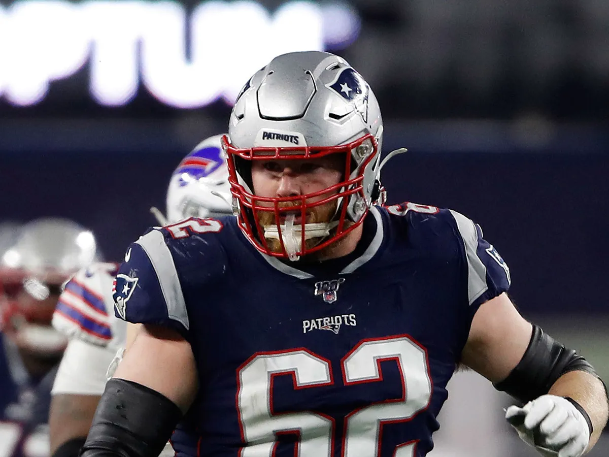 Patriots left guard Joe Thuney played the 2020 season under the NFL franchise tag, which is historically unpopular among players. (Winslow Townson-USA TODAY Sports)
