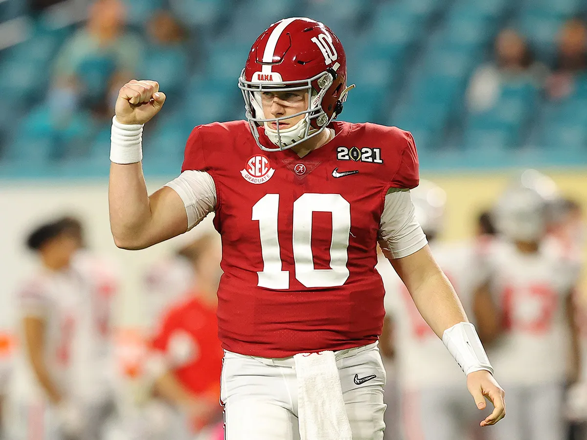 10. Patriots: QB Mac Jones, Alabama