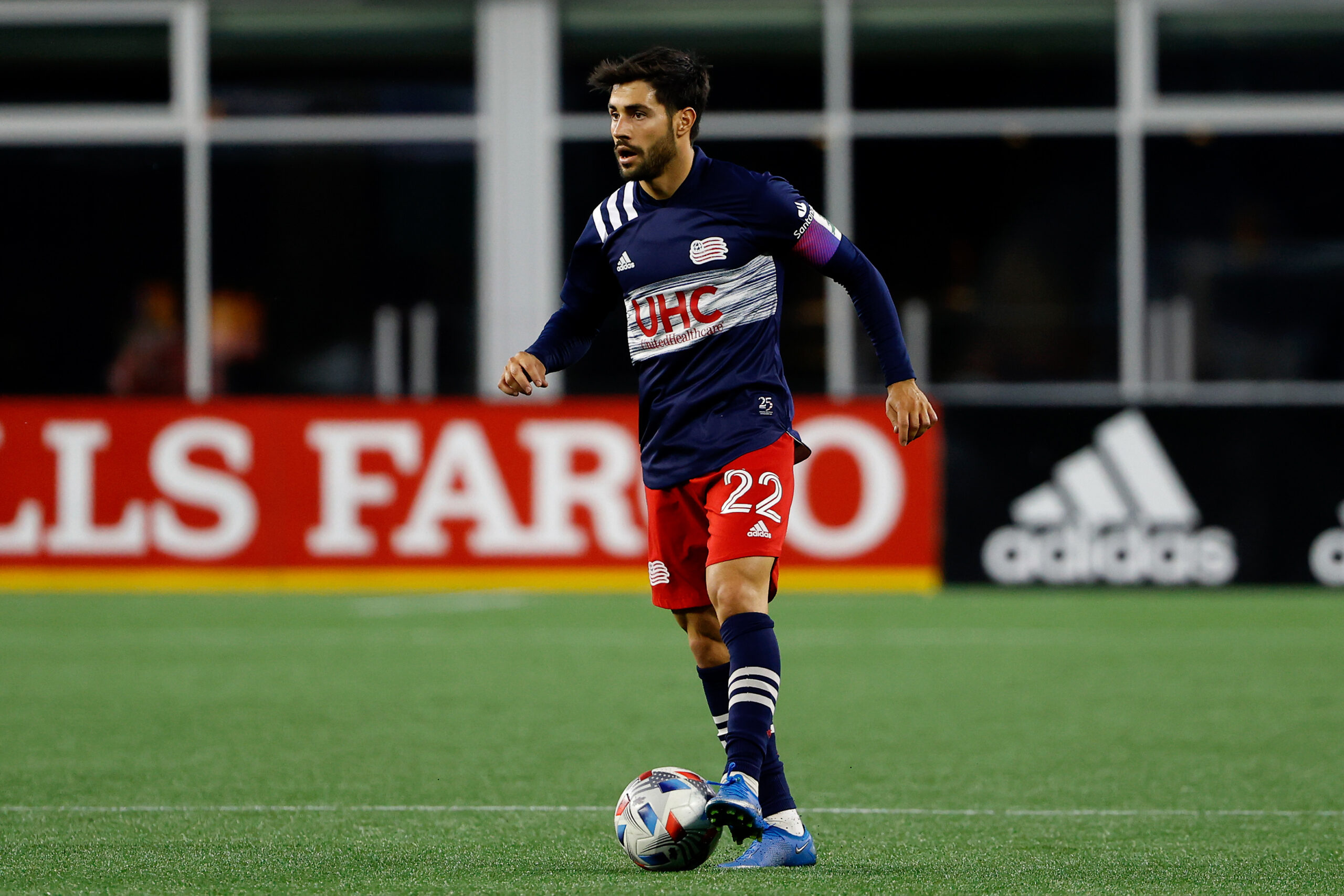 Adidas 2021 New England Revolution Home Stadium Jersey