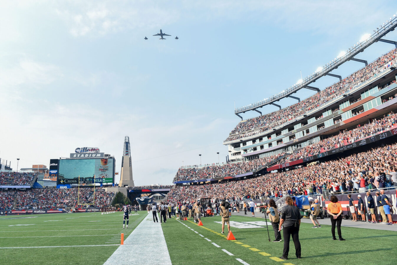 Download New England Patriots At Gillette Stadium Wallpaper