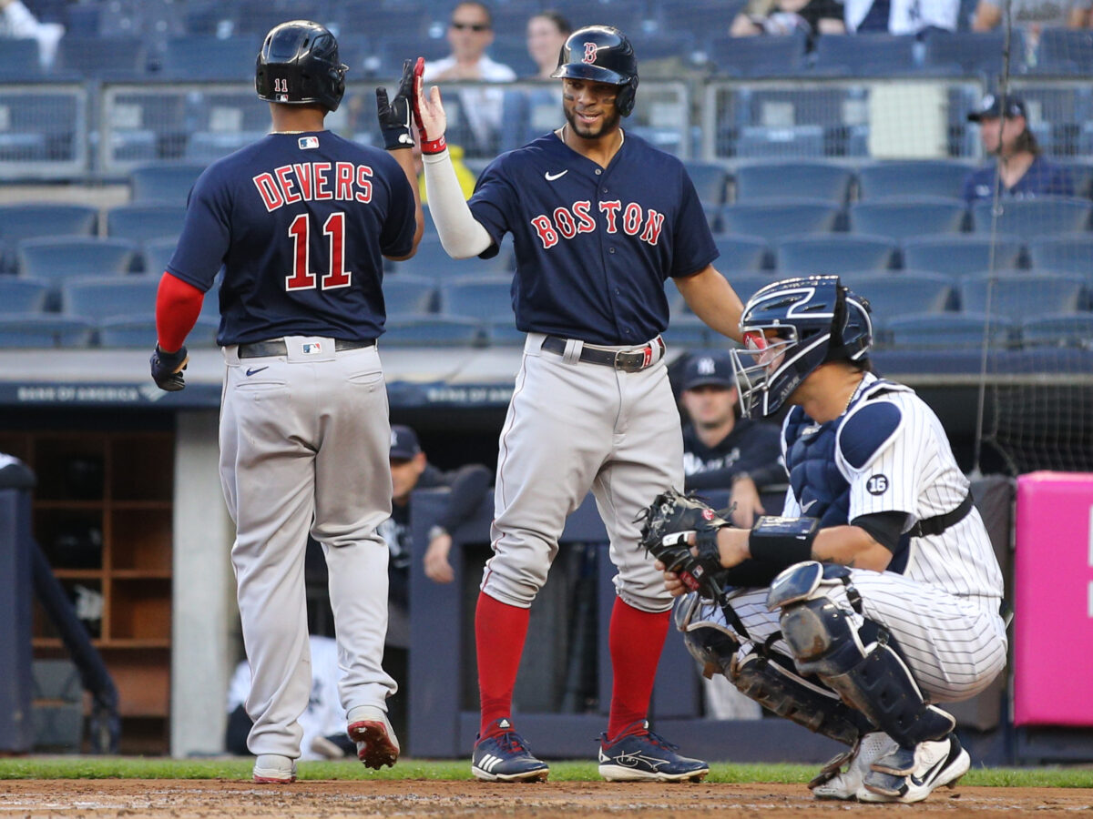 Red Sox Spring Training game ends in bizarre fashion with clock-related  final out - CBS Boston