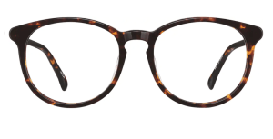 zenni optical round tortiseshell eyeglasses