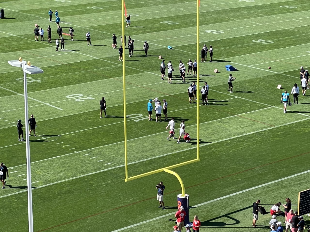 Patriots Joint Practices with the Carolina Panthers