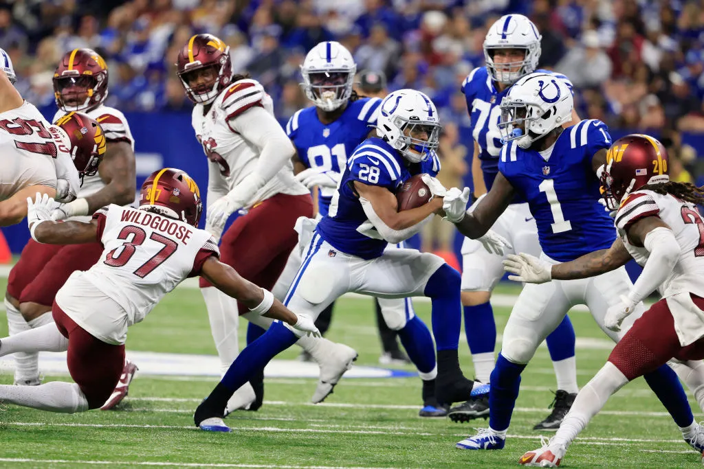 Washington Commanders cornerback Rachad Wildgoose leaves the field News  Photo - Getty Images