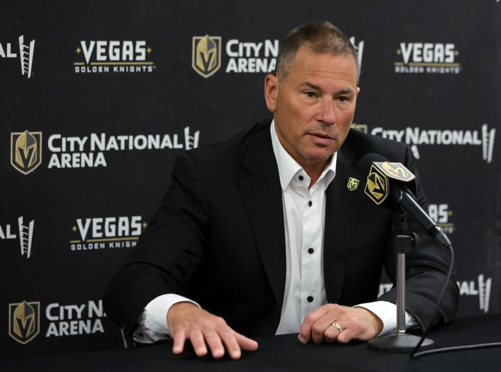 Vegas Golden Knights Introduce Bruce Cassidy