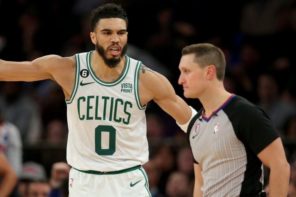 Jayson Tatum Was Cracking Jokes After Getting His First Career Ejection