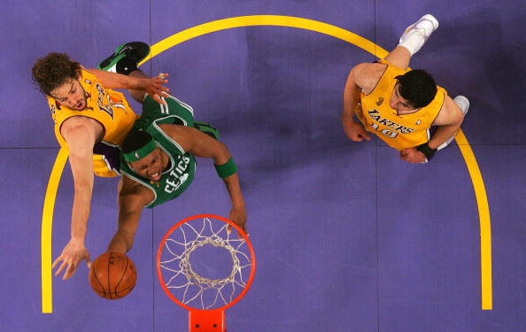NBA Finals Game 4:  Boston Celtics v Los Angeles Lakers