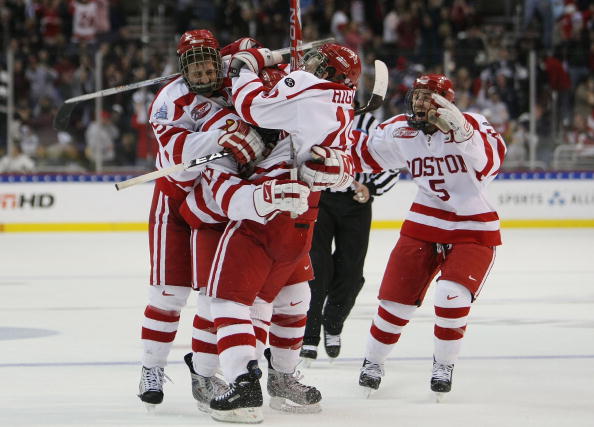 NCAA Men's Frozen Four:Boston Terriers v Miami Red Hawks