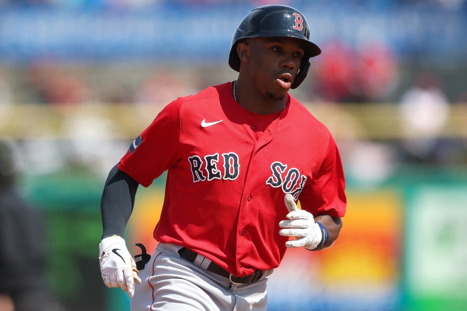 ST. PETERSBURG, FL - APRIL 10: Boston Red Sox Outfielder Alex