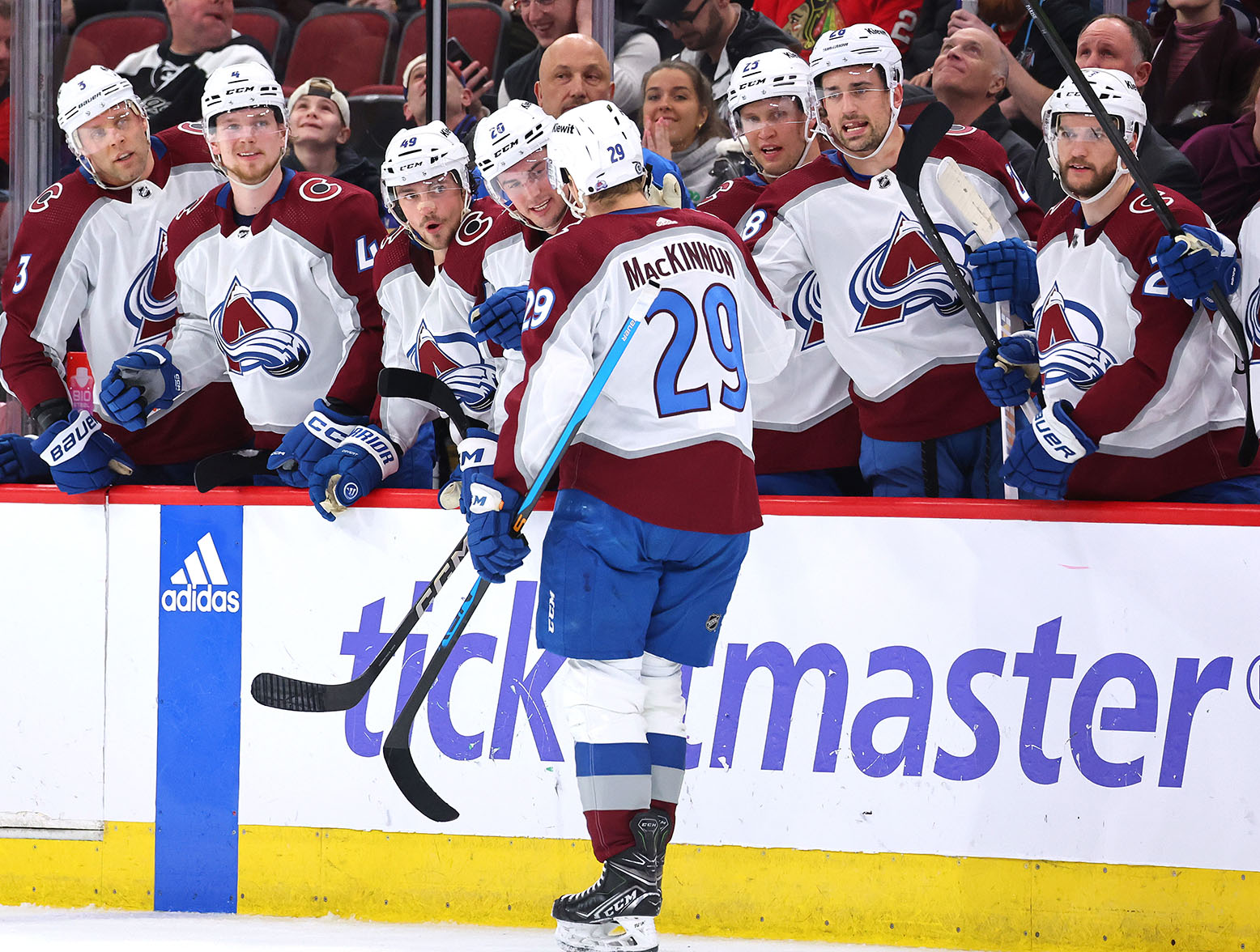 The Colorado Avalanche should be an active team at the NHL trade deadline. (Photo by Michael Reaves/Getty Images)
