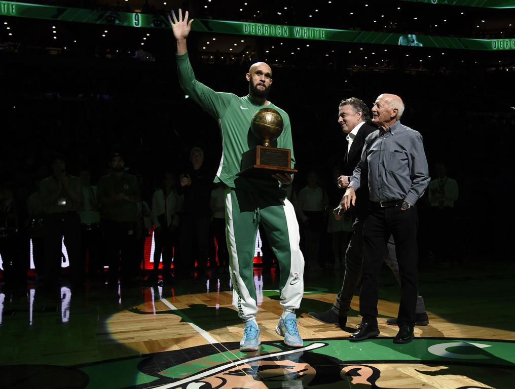 Derrick White Named Winner Of Celtics' Red Auerbach Award