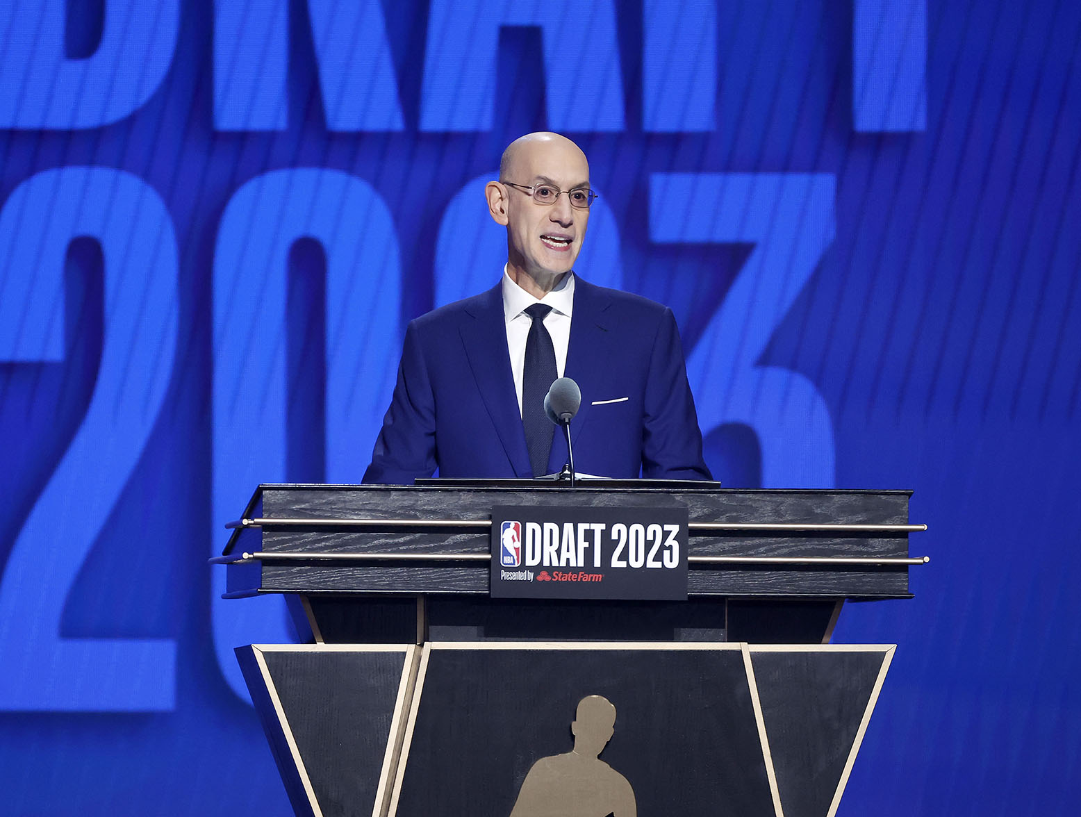 Adam Silver at the NBA Draft