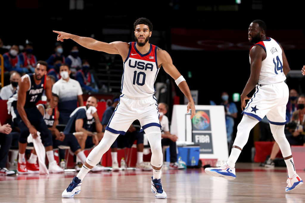 United States v France Men's Basketball - Olympics: Day 15