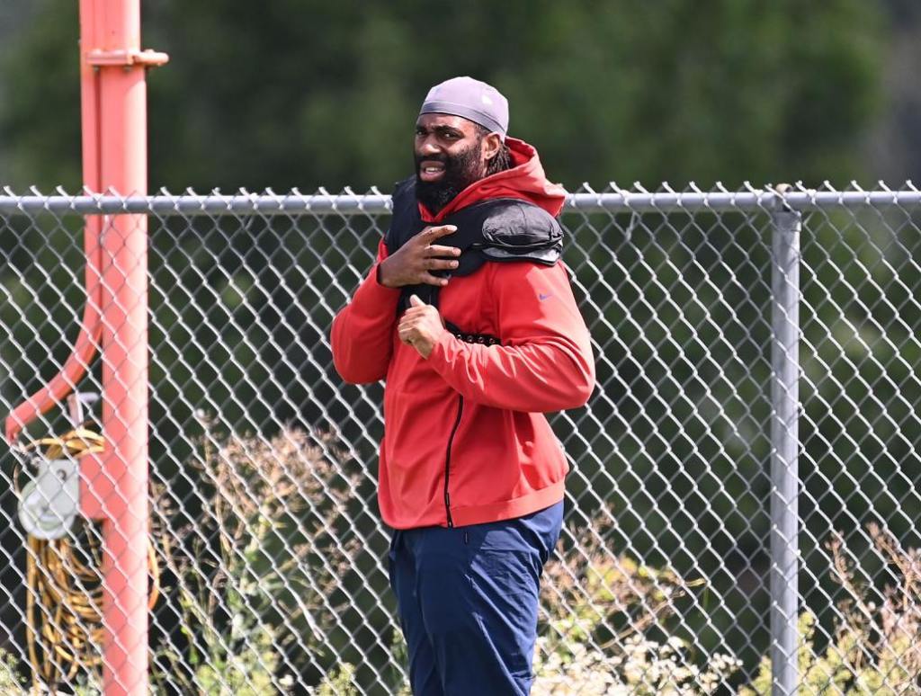 Matthew Judon at Patriots training camp