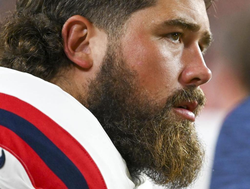 David Andrews is the leader of the Patriots offensive line.