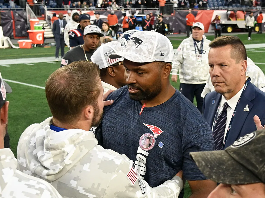 Jerod Mayo and Sean McVay